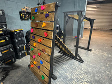 Outdoor Wooden Climbing Frame