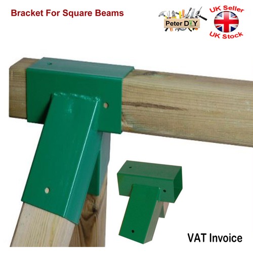 Green bracket for square - bracket, beams