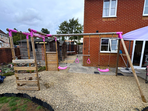 Outfun wooden climbing frame - outfun,