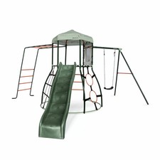 Plum Metal Climbing Dome Slide