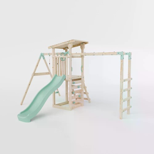 Climbing frame with - climbing,
