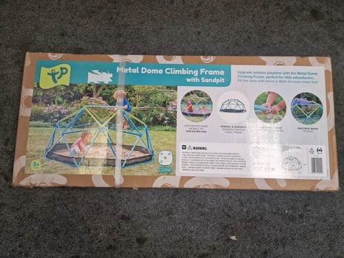 Metal dome climbing frame - metal,