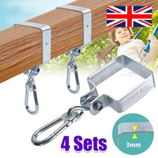 4X SWING HOOKS 90x90mm FOR