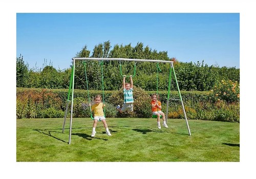 Swing with monkey bar and - with,